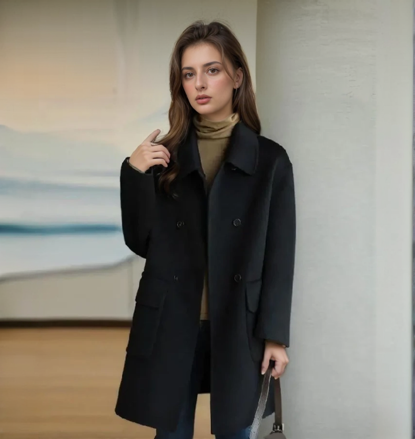 Women's warm loose fit autumn winter jacket