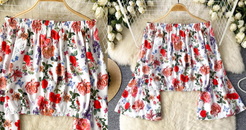 Chiffon Off-Shoulder Chic Top