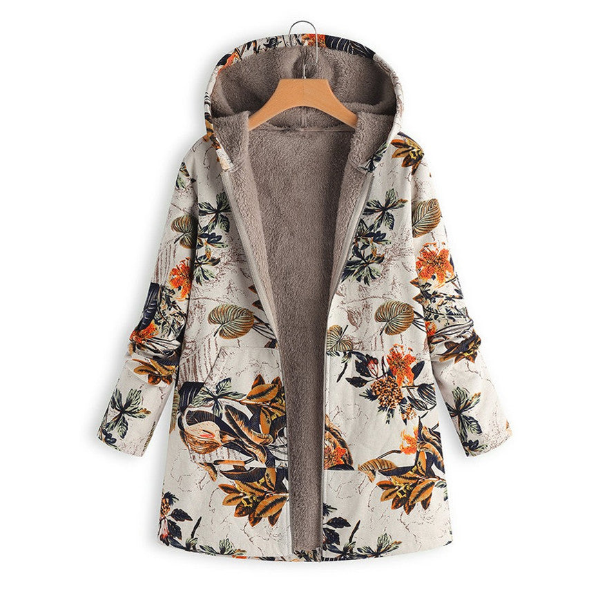 Women's patterned vintage jacket