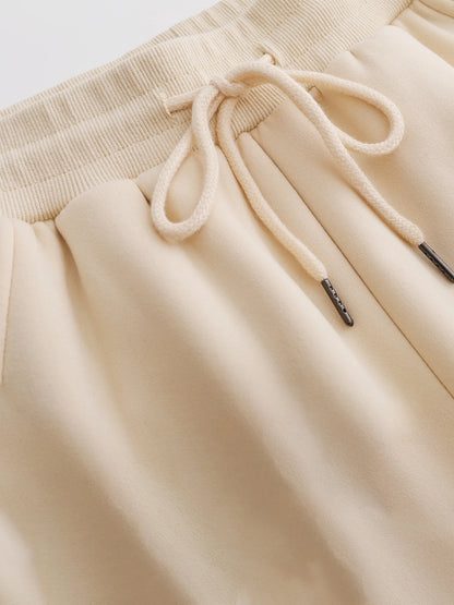 Women's casual warm sweatshirt and sweatpants set