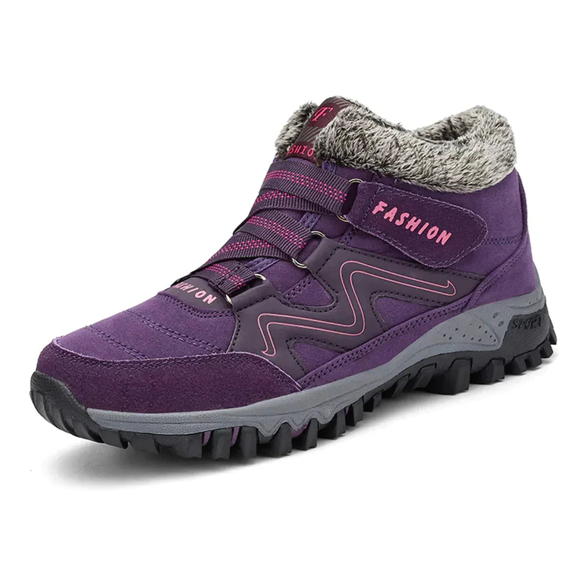Women's foot-supporting winter boots