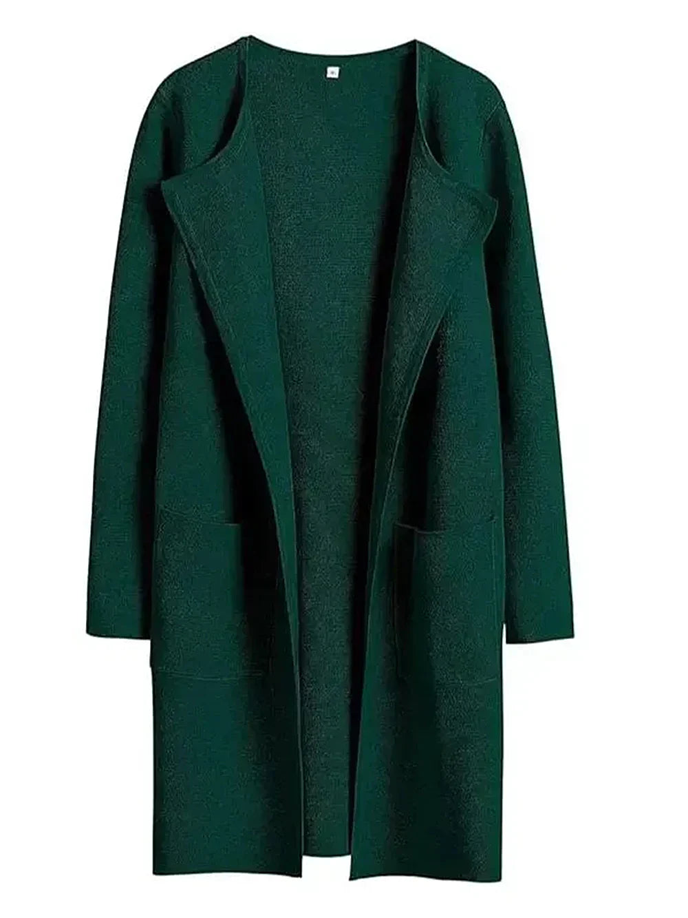 Women's versatile casual lapel midi coat