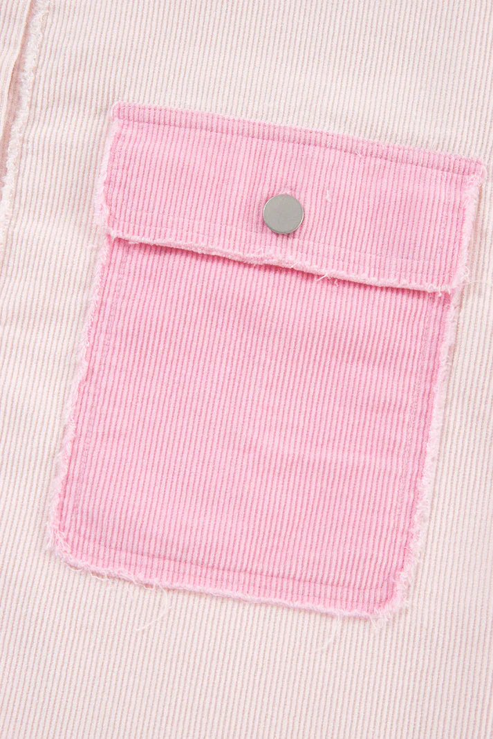 Women's casual two-tone jacket