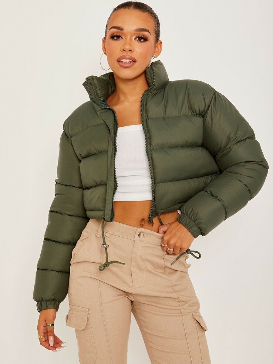 Cropped Puffer Jacket