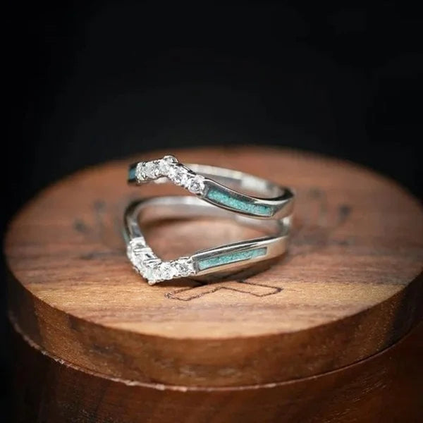 Diamond Turquoise Ring