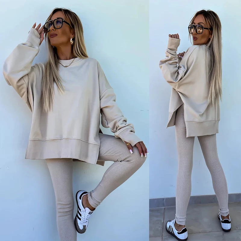 Women's oversized sweater set