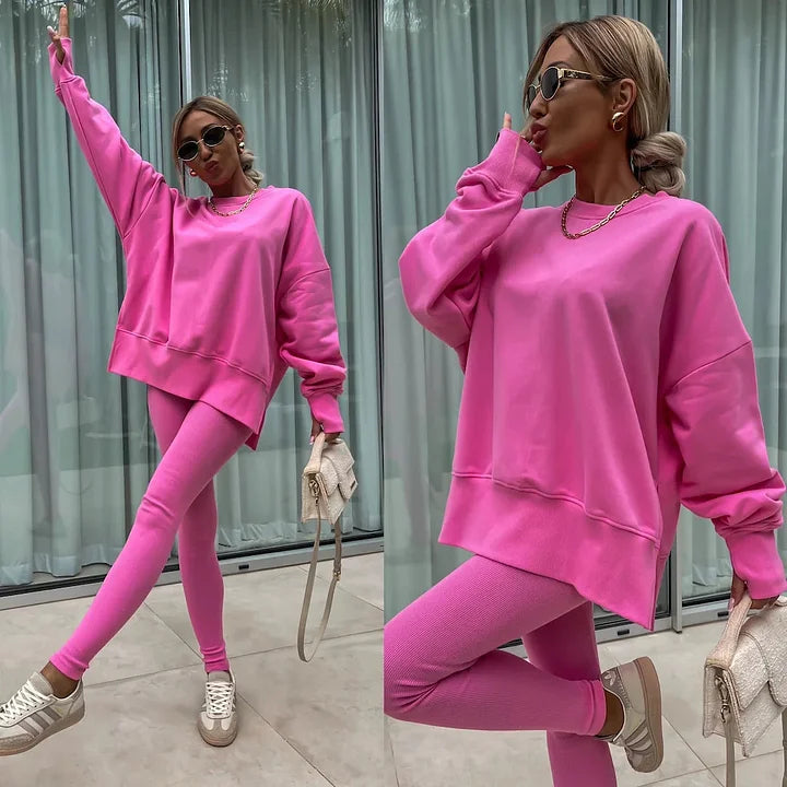 Women's oversized sweater set