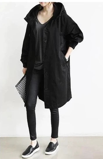 Women's windbreaker autumn dress