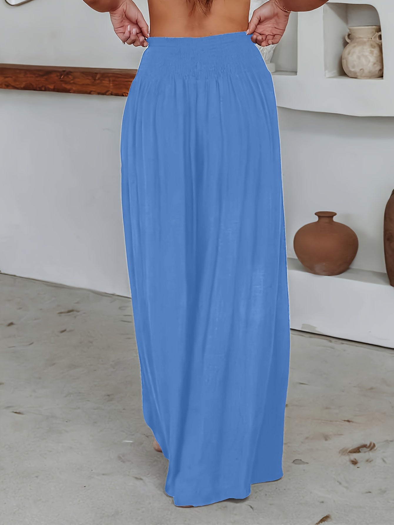 Rosie - casual pants with wide legs