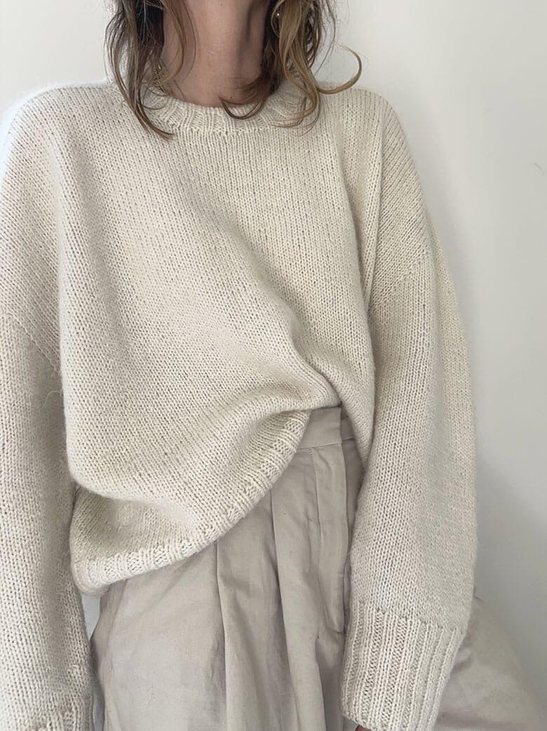 Women's stylish plain sweater