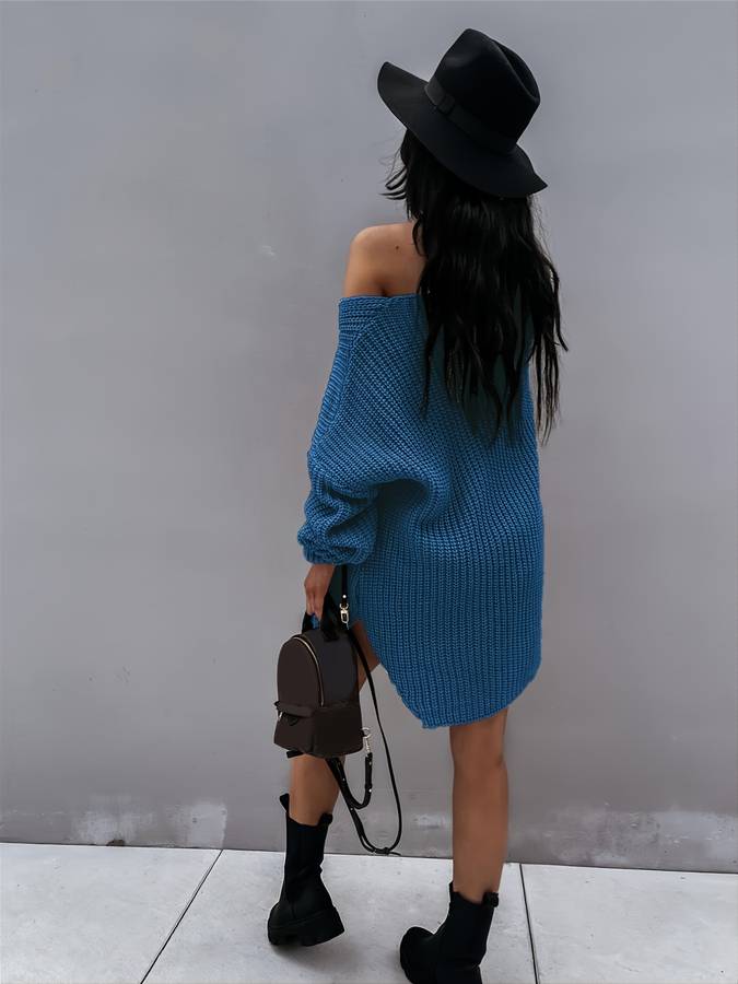 Women's oversized midi sweater