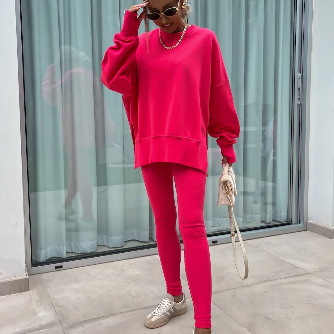 Women's oversized sweater set