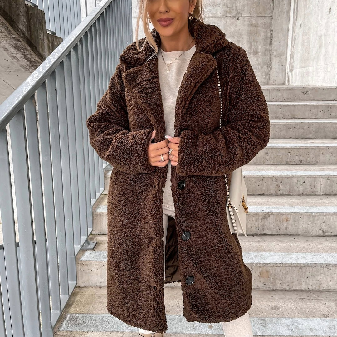 Women's single-breasted trench coat
