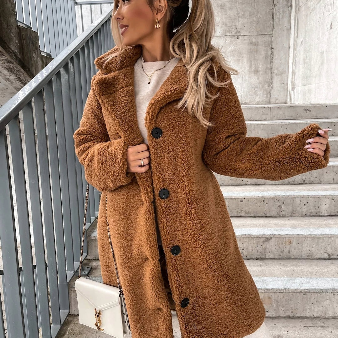 Women's single-breasted trench coat