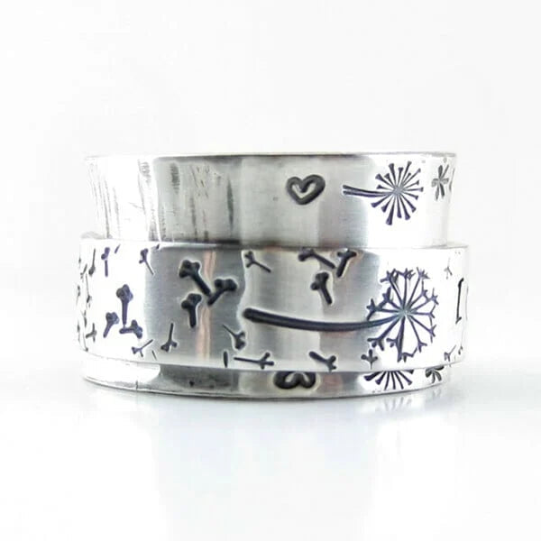 Dandelion Meditation Ring