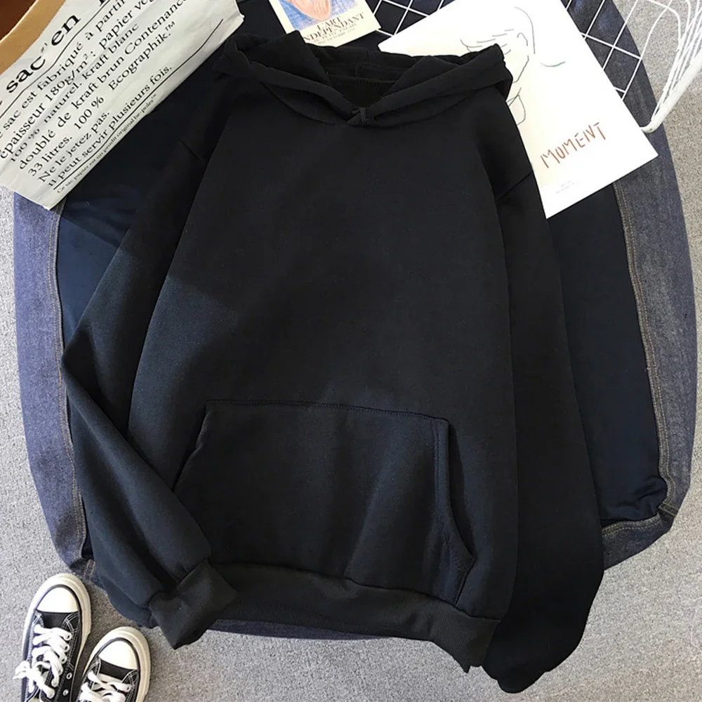 Women’s Oversized Hoodie – Fleece Material – Kangaroo Pocket – Ribbed Cuffs – Relaxed Fit