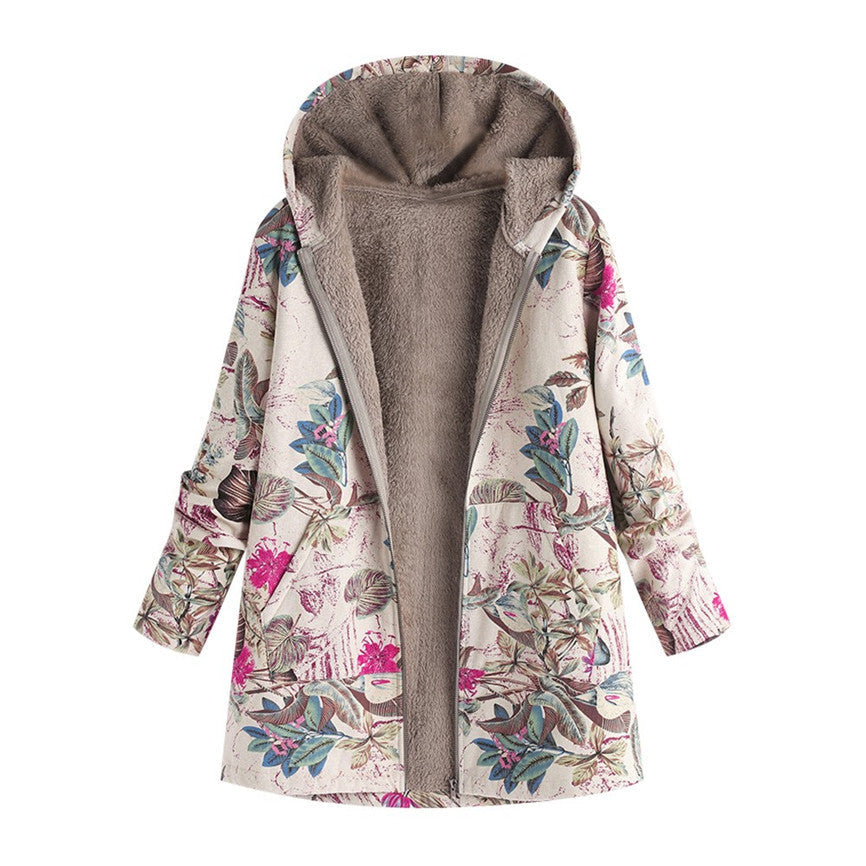Women's patterned vintage jacket