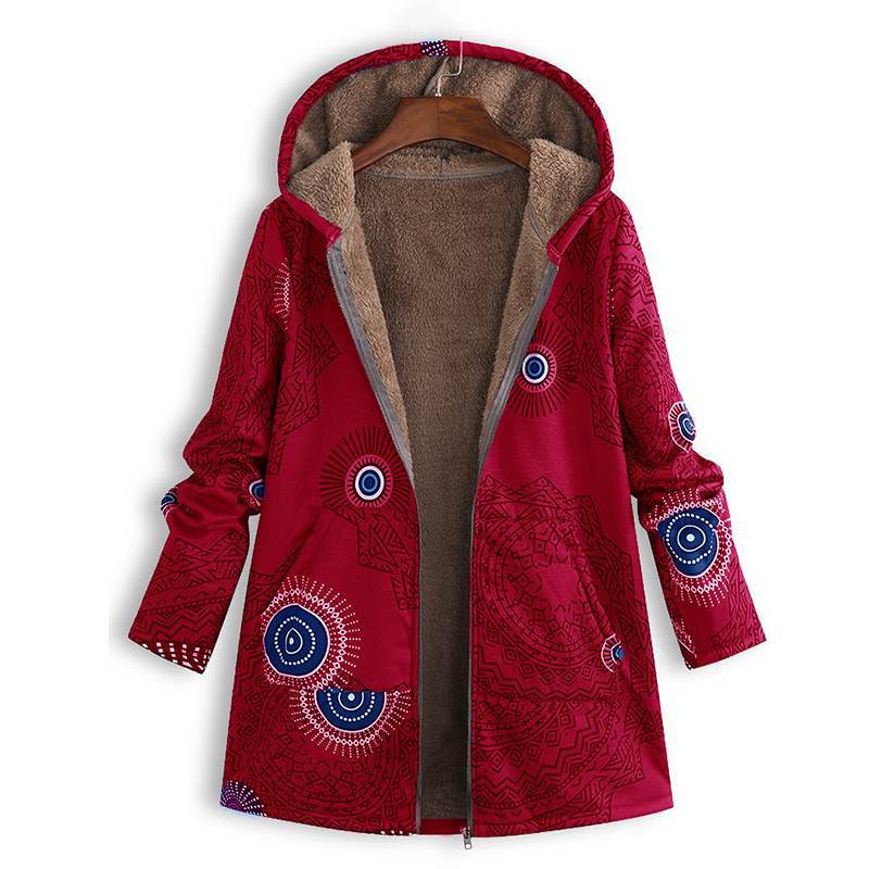Women's patterned vintage jacket