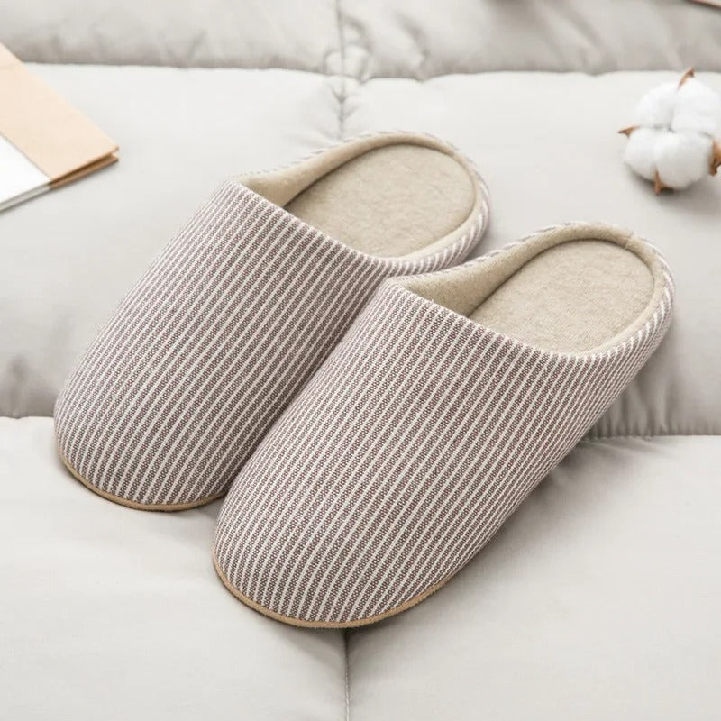 Women's non-slip fluffy house slippers