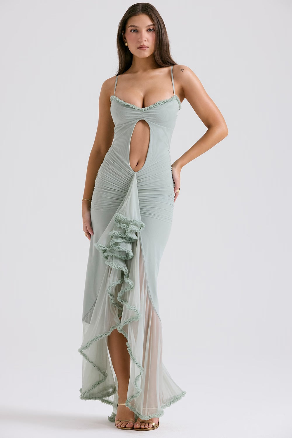 Women's Sleeveless Maxi Dress - Flowy and Elegant Casual Wear
