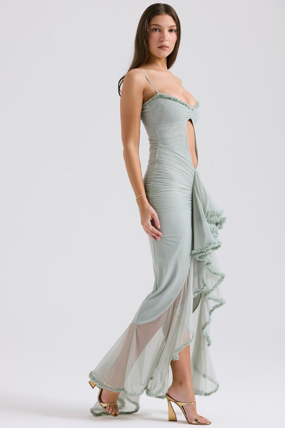 Women's Sleeveless Maxi Dress - Flowy and Elegant Casual Wear