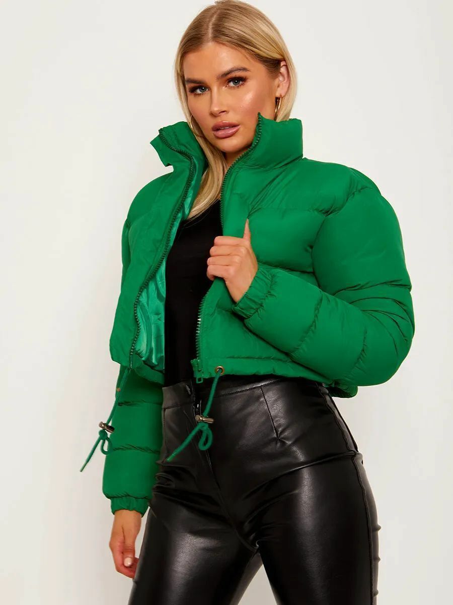 Cropped Puffer Jacket