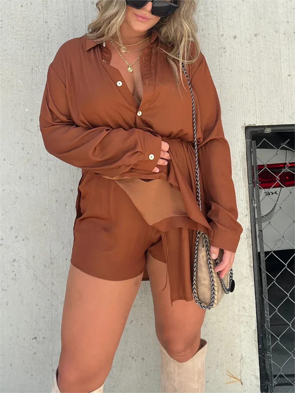 Women's plain long sleeve shirt