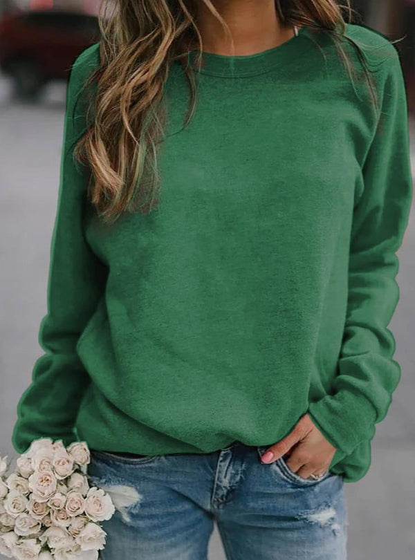 Women’s Pullover Sweater – Relaxed Fit – Soft Knit – Long Sleeve – Casual Style