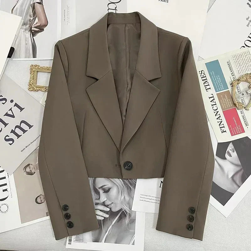 Women's short suit jacket