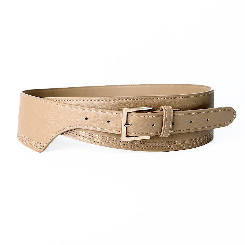 Lokelani - asymmetric leather belt