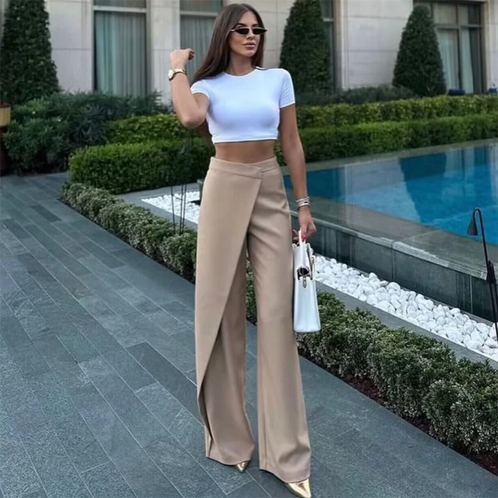 Women's fashion cross trousers
