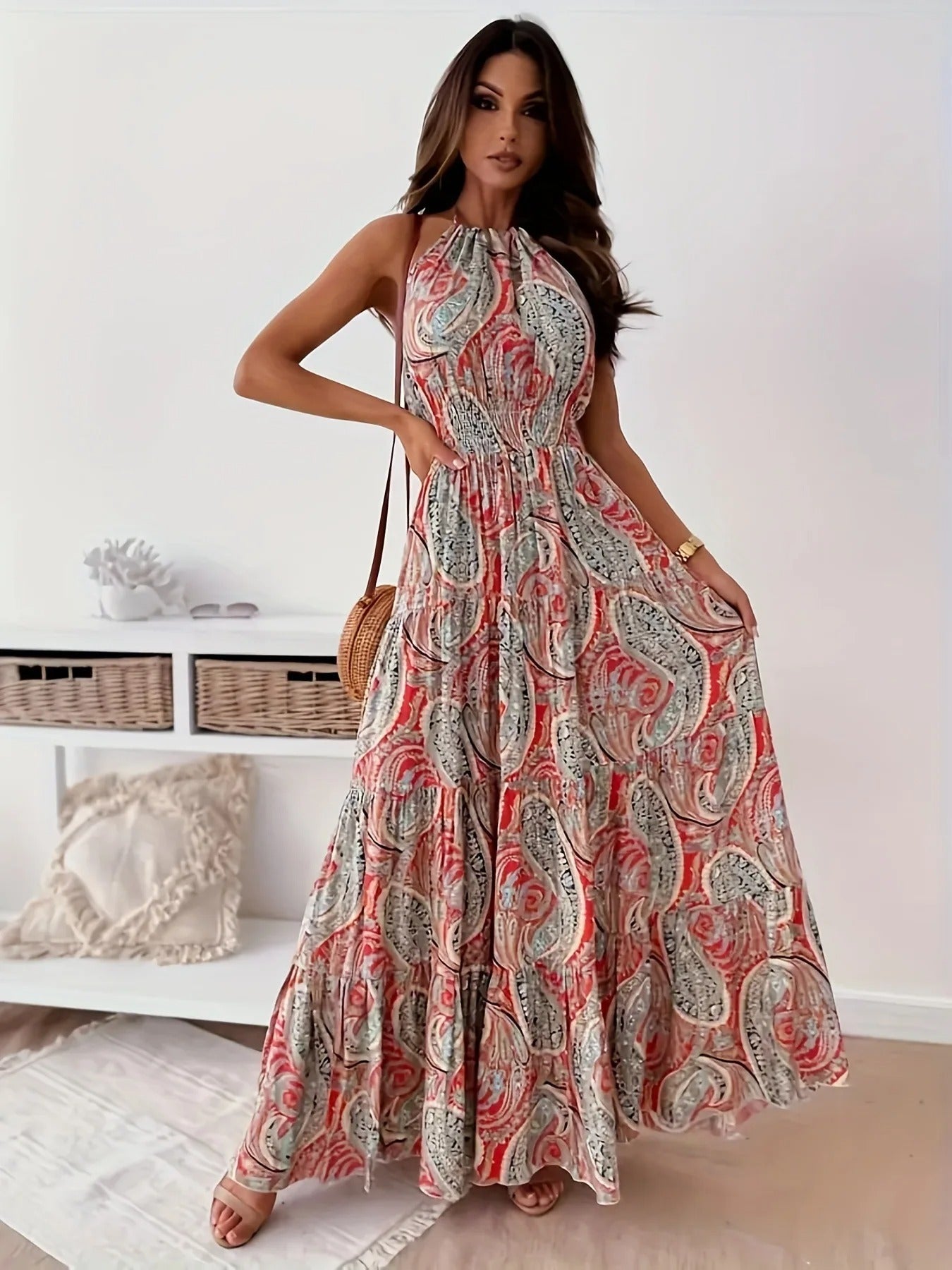 Lightweight Flowy Summer Elegant Dress