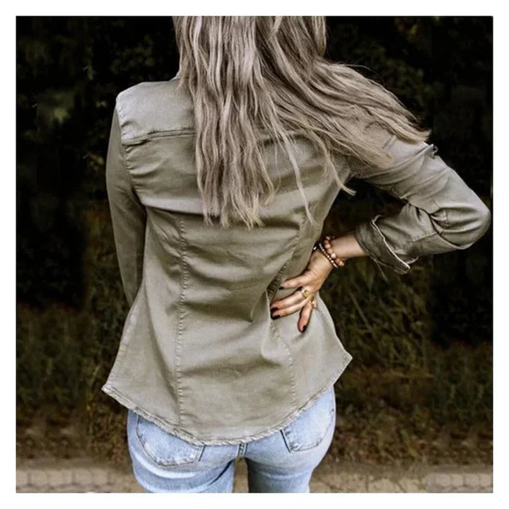 Women's long sleeve jacket