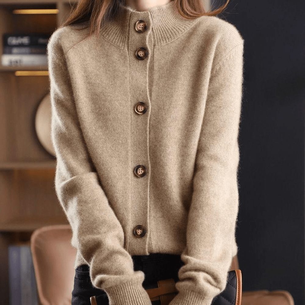 Women's retro button down cardigan