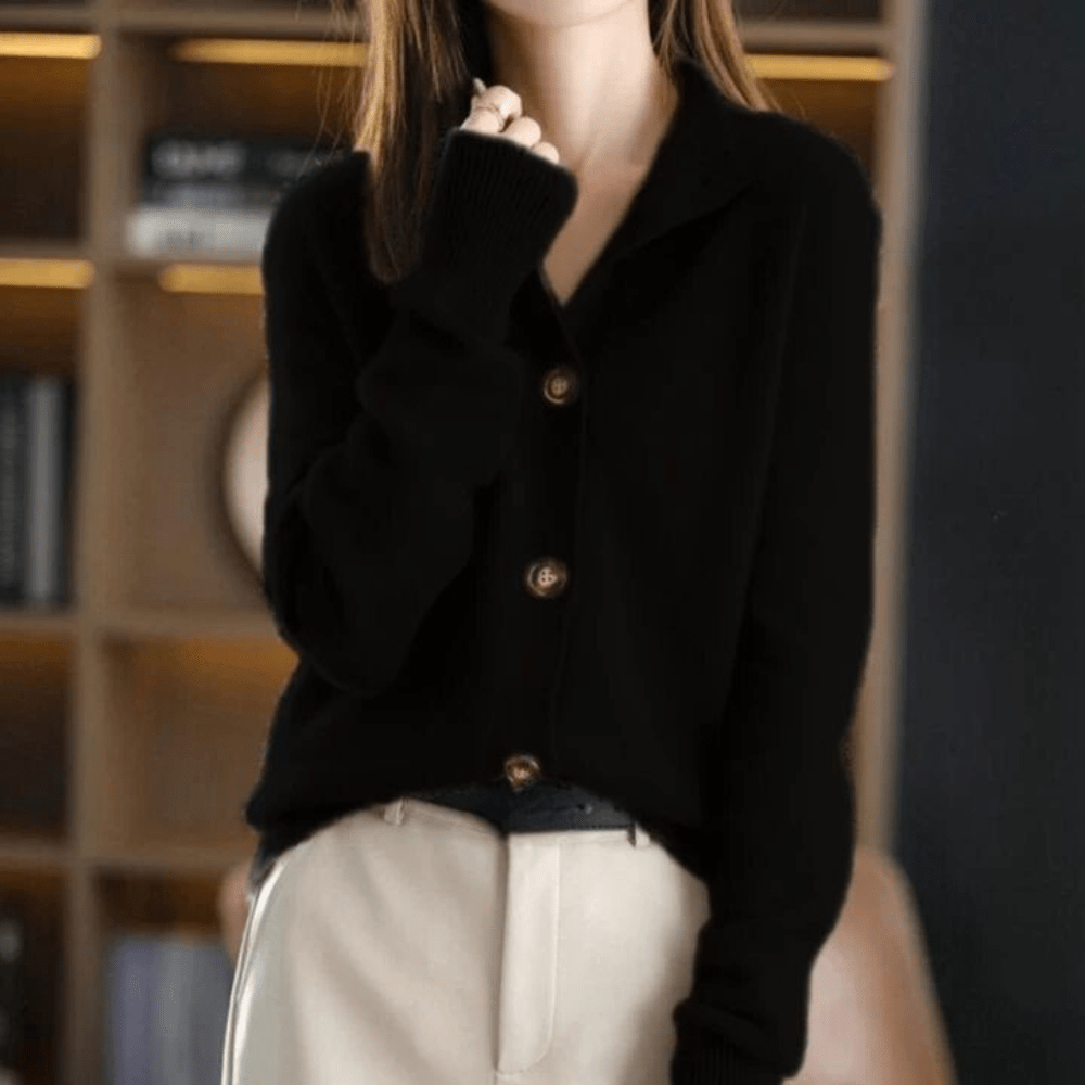 Women's retro button down cardigan