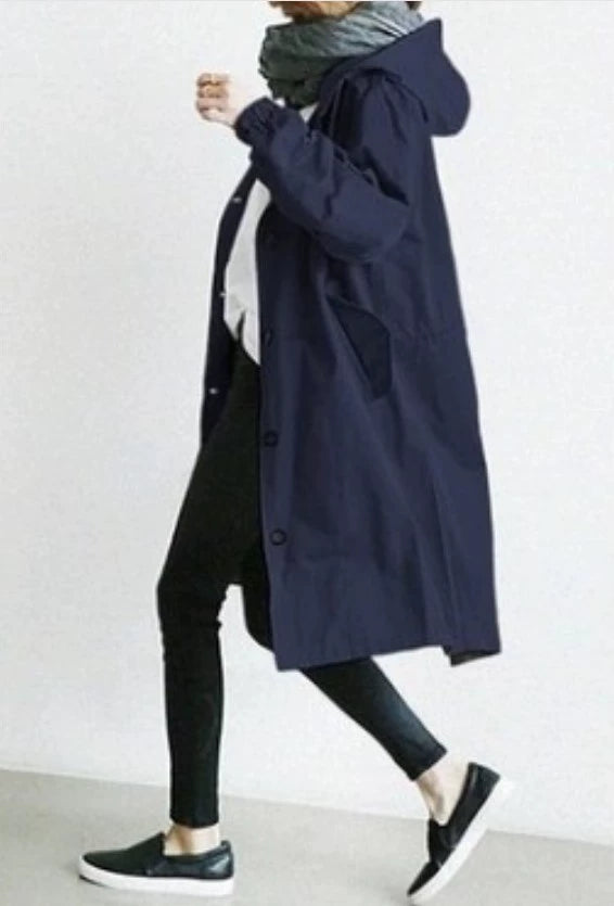 Women's windbreaker autumn dress