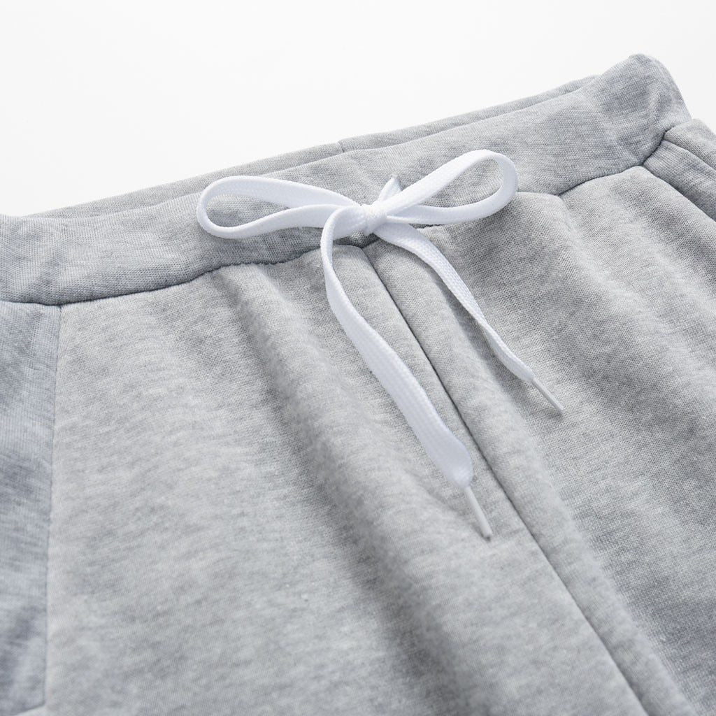 Women's irregular slit long sleeved pullover sweater set