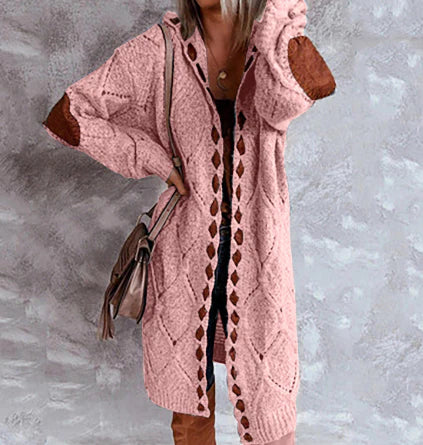 Women's elegant long cardigan