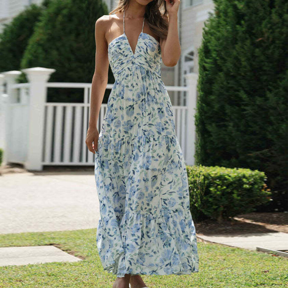 Floral Maxi Dress for Women – Lightweight & Flowy
