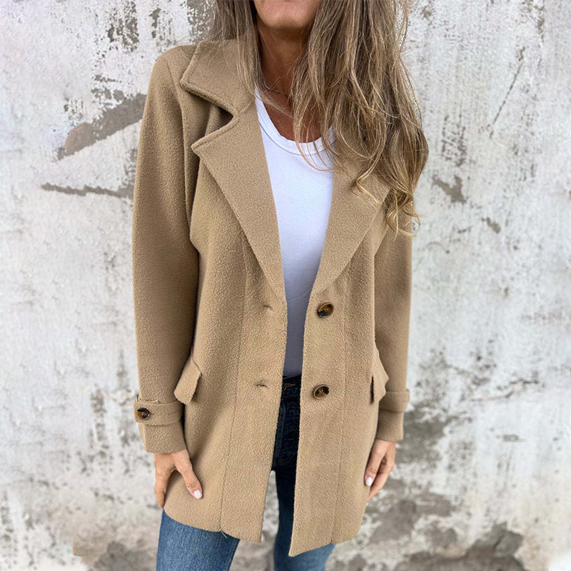 Women's classic long coat