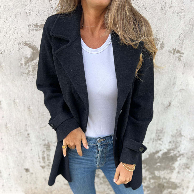 Women's classic long coat