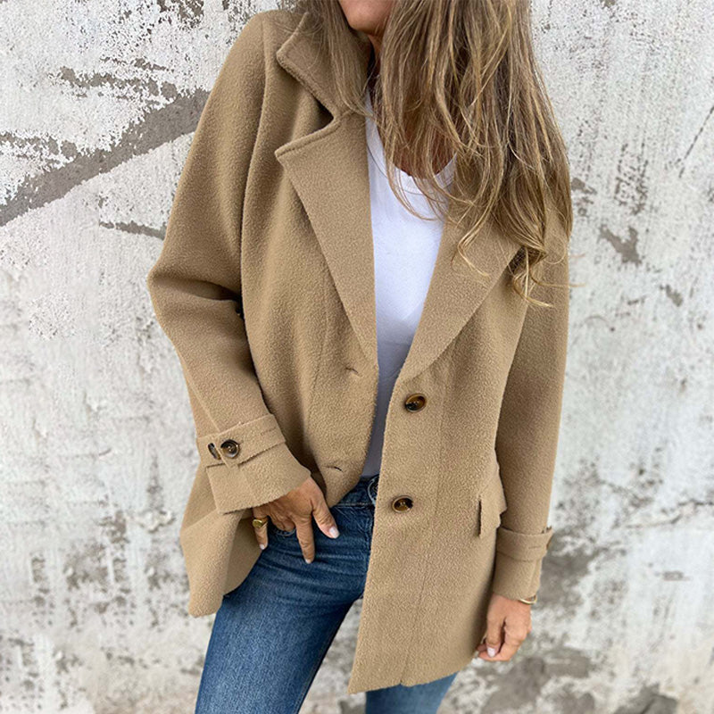 Women's classic long coat