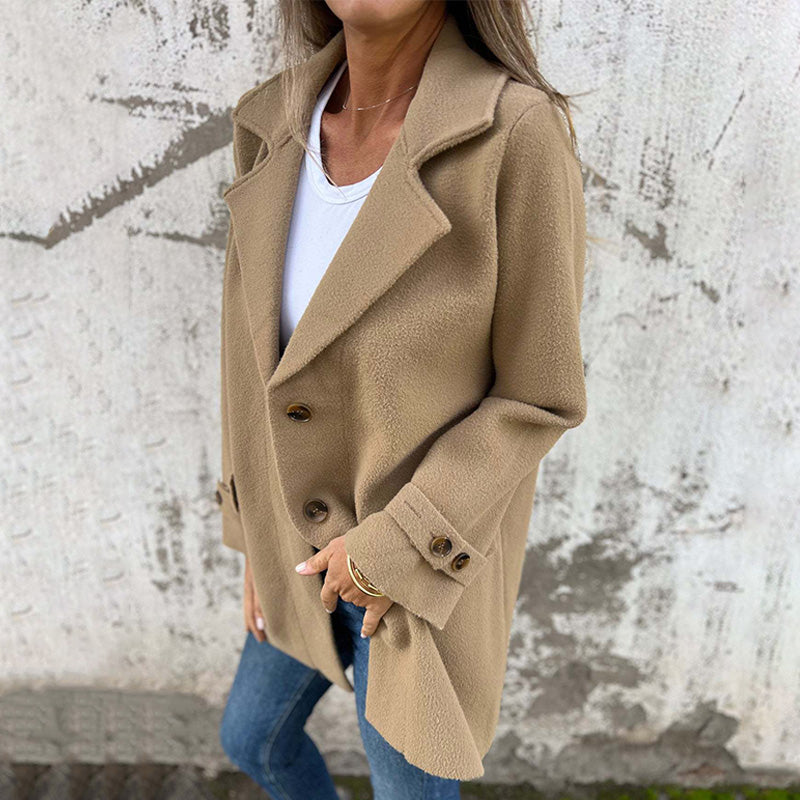 Women's classic long coat