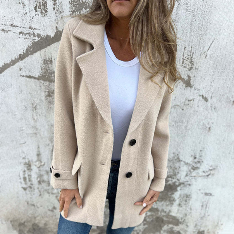 Women's classic long coat