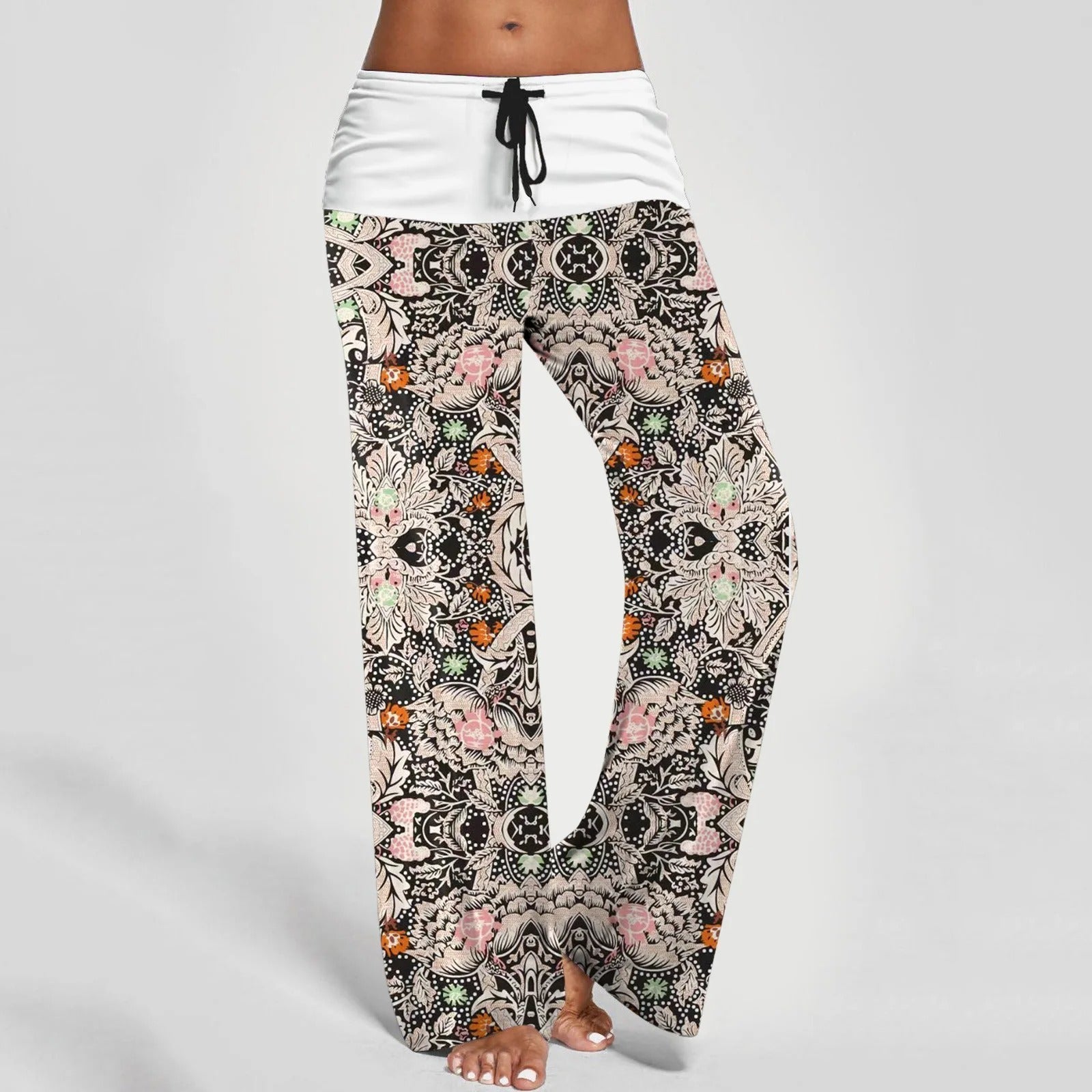Printed Casual Straight Street Fashion Pants
