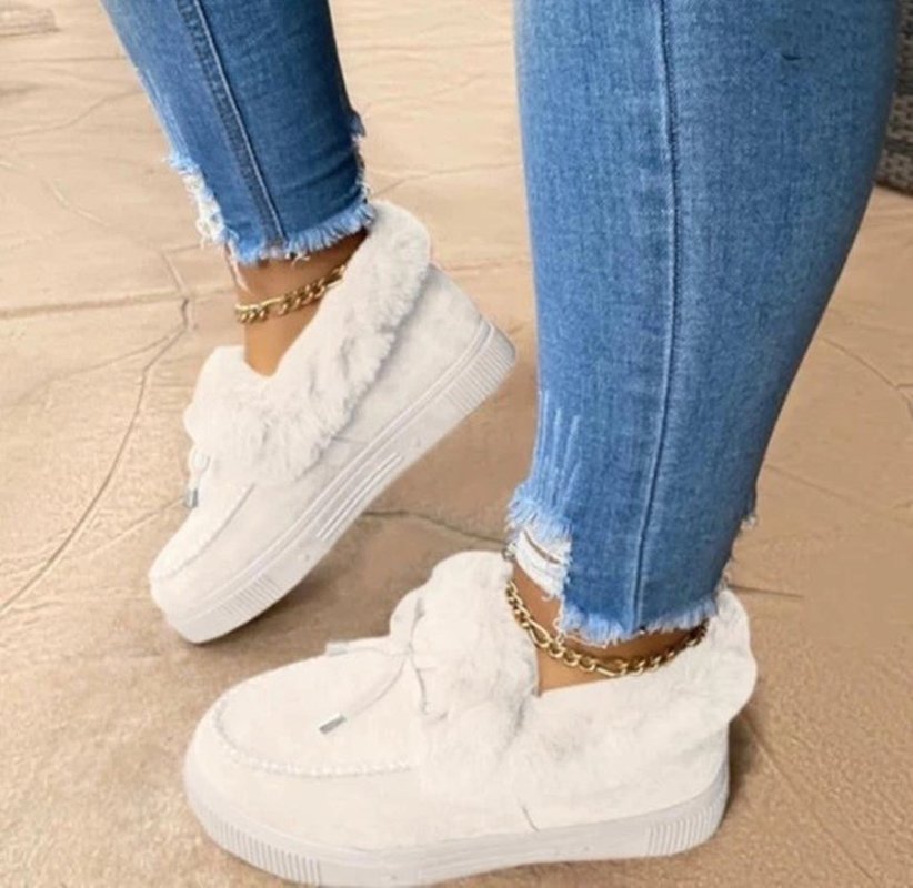 Women's warm fur winter boots