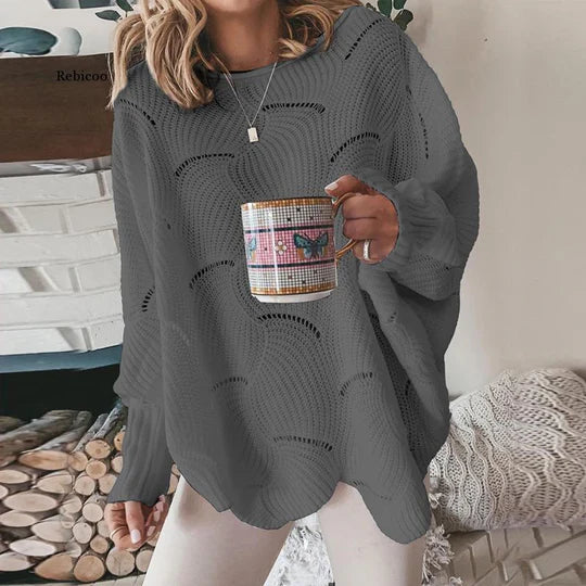 Women's Autumn Essence loose knitted sweater