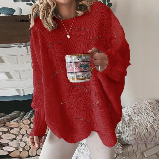 Women's Autumn Essence loose knitted sweater