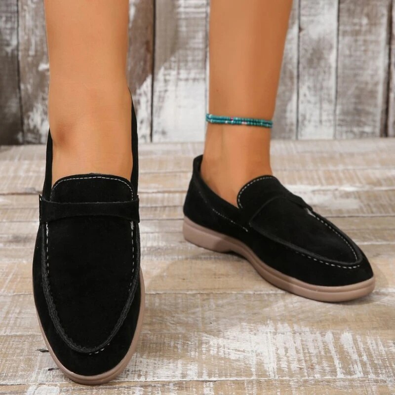 Women's casual soft-soled loafers