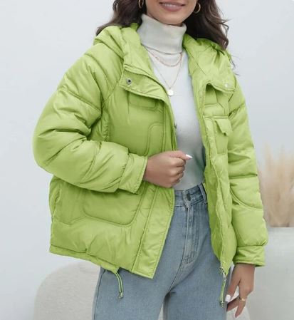 Thick Quilted Winter Jacket